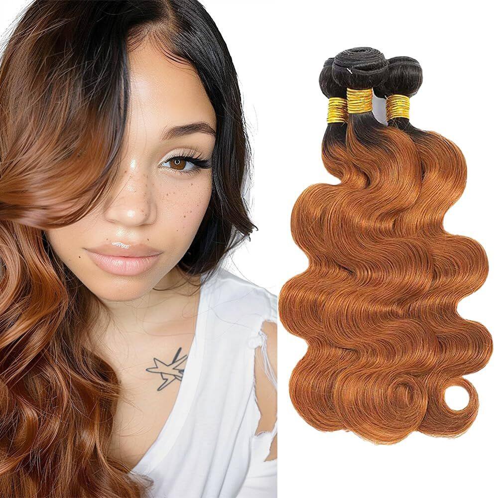 Pacotes de cabelo MAMART Body Wave 1B30 Brazilian Virgin Hair