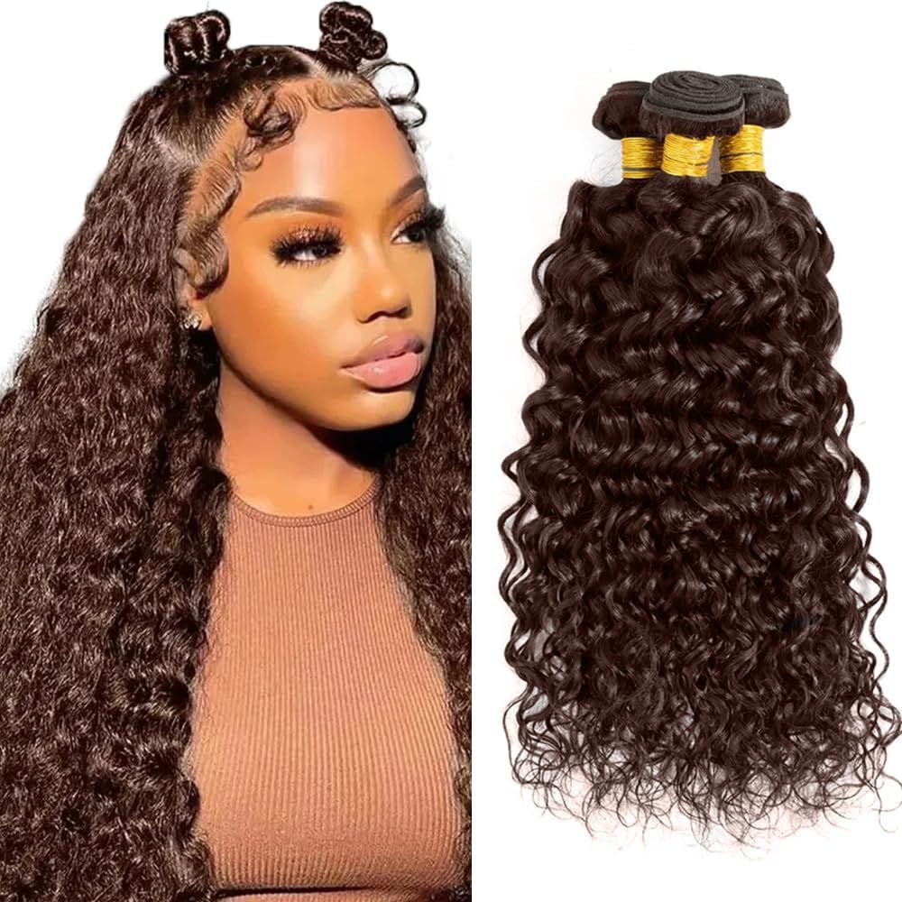 Pacotes de cabelo DiexRlamx Water Wave Brazilian Virgin #4 30cm