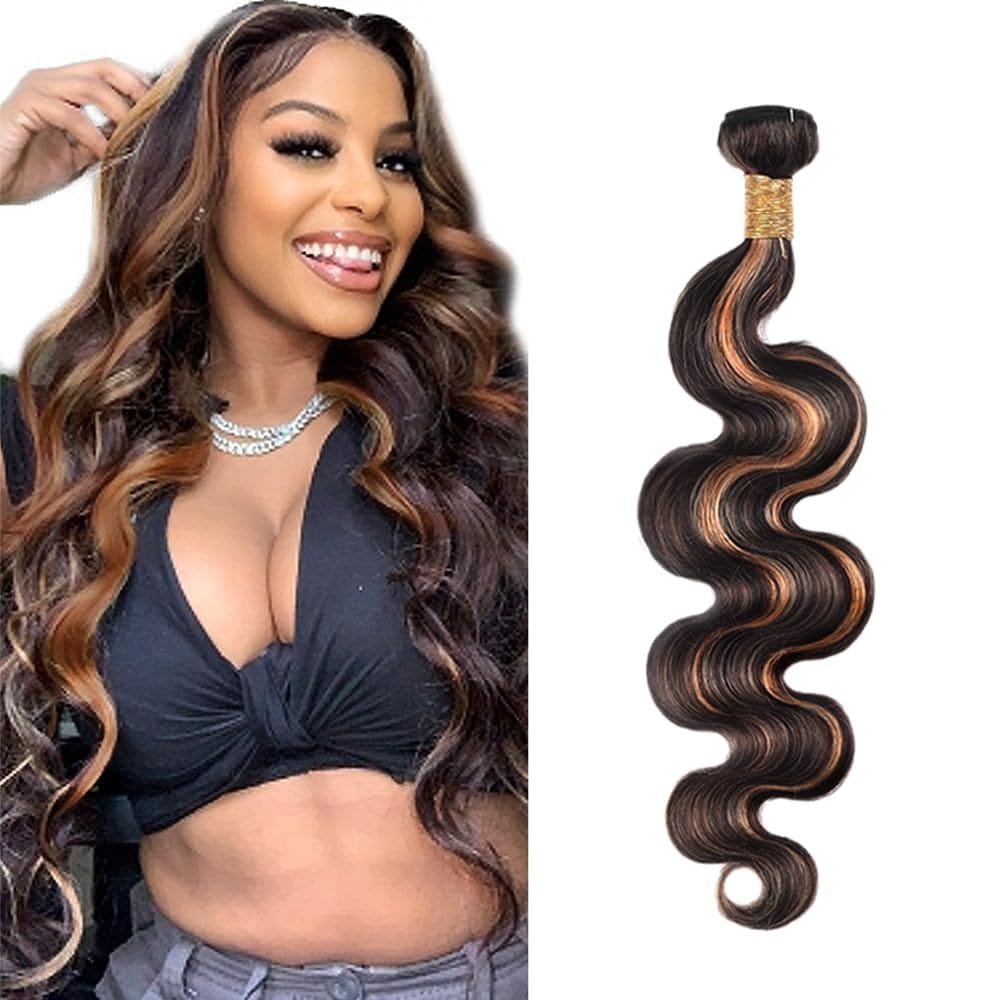Extensões de cabelo DiexRlamx Ombre Body Wave 8A Peruvian Virgin
