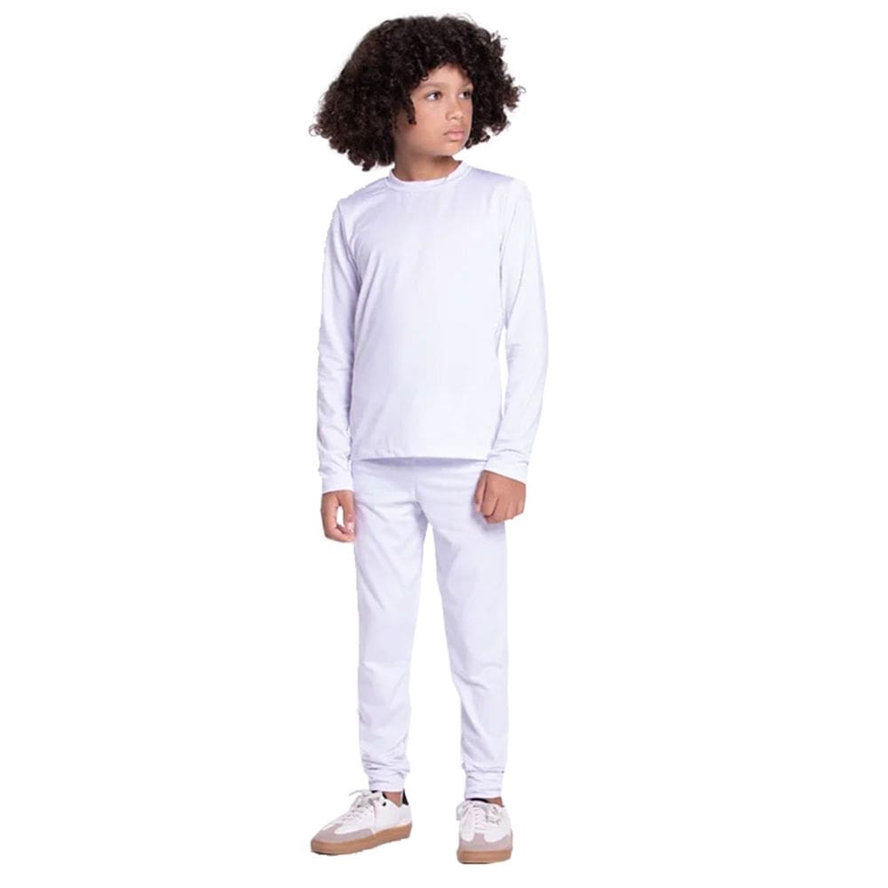 Conjunto Térmico Infantil Ultra Comfort Branco Costão
