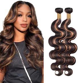 Pacotes de cabelo DiexRlamx Highlight P1B/30 Body Wave 60cm 2x