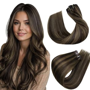 Extensões de cabelo Hetto Clip em cabelo humano real 40cm 80g