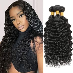Pacotes de cabelo Yijimei Water Wave 100% Brazilian Virgin Hair