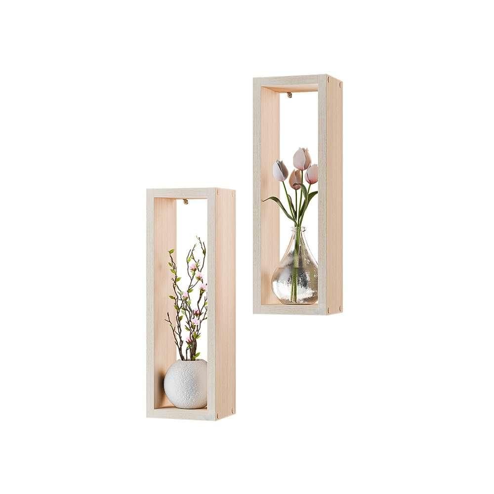 Kit Nicho Decorativo Stella Carvalho para Sala Hall 40x10cm