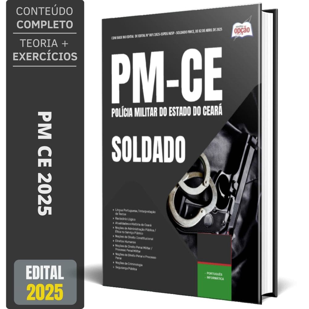 Apostila Pm Ce 2025 - Soldado
