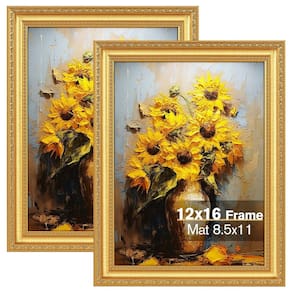 Molduras para fotos Splinterix Gold 30x40cm Conjunto de 2 com vidro
