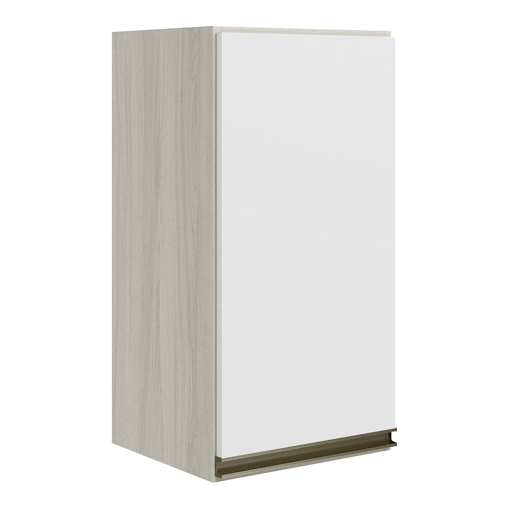 Armario Aereo 1 Porta MDF 35 cm Kali 16089 Bianco Toq Branco Uv Nicioli