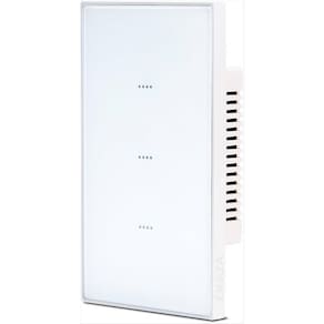 Interruptor Inteligente Vênus Wifi 3 Botões Ekaza Branco 4X2