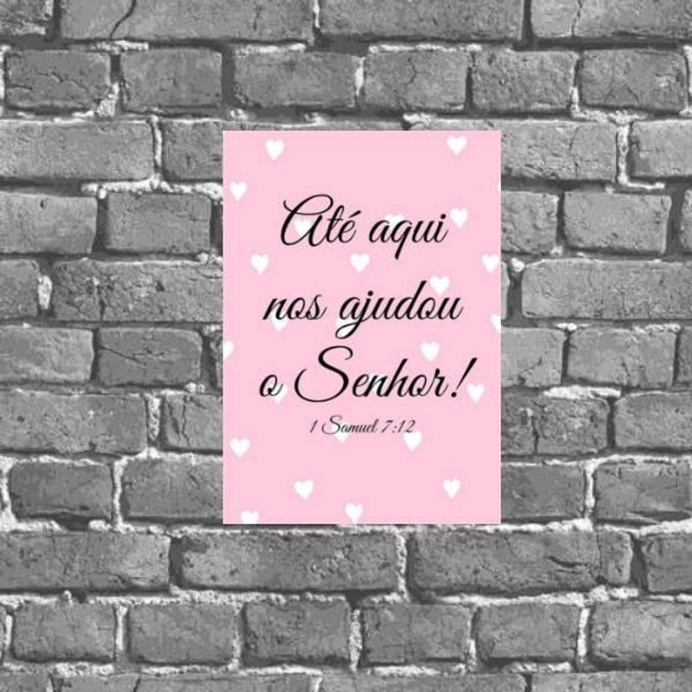 Placa Decorativa 18x27cm - Economia e Beleza para Ambientes