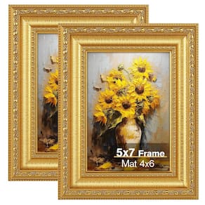 Porta-retratos Splinterix Gold 12,7 x 17,7 cm Conjunto de 2