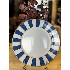 Unidade Prato Raso Stripe Azul 1O Classific.