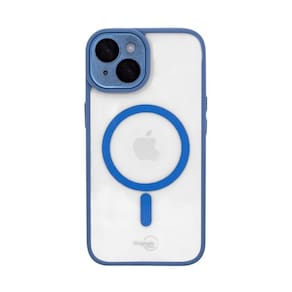 Capa iPhone 14 Originais iPlace, Poli Proteção de Câmera e Indução, Azul