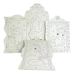 Brinquedo Kit Pintura Infantil Cavalete Avental