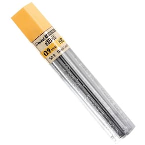 Grafite 0.9mm Hb Hi Polymer Super 12tubos x 12min - Pentel