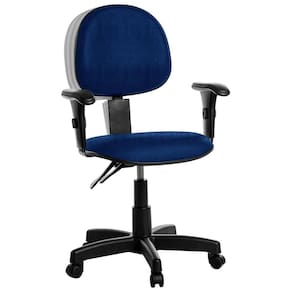 Cadeira Ergonômica Executiva Com Braço Rcp Azul