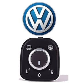 Botao Interruptor Retrovisor - Jetta Golf Passat Tiguan