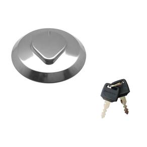 Tampa Tanque Aço Inox Honda Nx 400 Falcon Magnetron