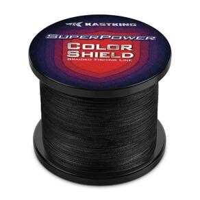 Linha de pesca KastKing Superpower ColorShield 50 LB 1000 jardas