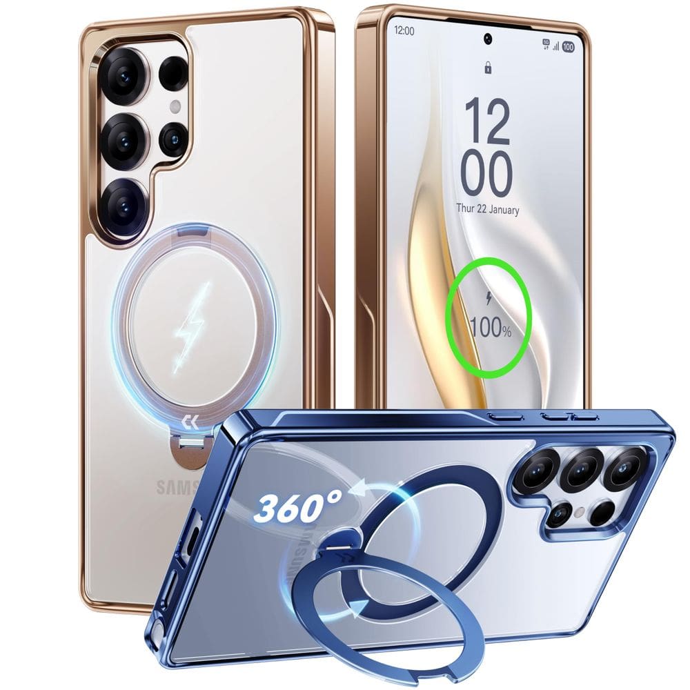 Capa de celular CASEKOO Titanium Gold para Samsung Galaxy S25 Ultra