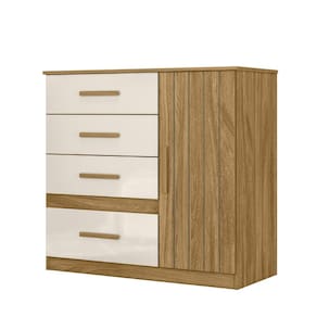Comoda Venus Quarto com 4 Gavetas e 1 Porta
