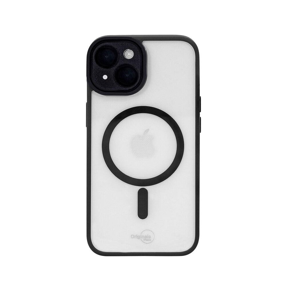 Capa iPhone 15 Originais iPlace, Poli com Proteção de Câmera e Indução, Preta