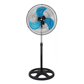 Ventilador Coluna 110V De Chao Potente Profissional 3 Velocidades 45w Coluna Pedestal Giratorio 3 Velocidades Turbo Sile