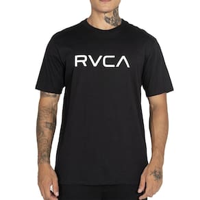 Camiseta RVCA Big RVCA WT25 Masculina Preto