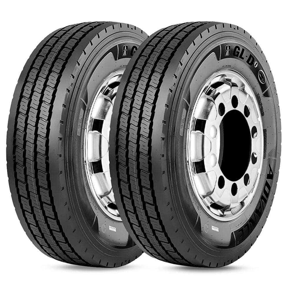 Kit 2 Pneu 275/80R22.5 Advance 149/146L 16PR TL GL-D1