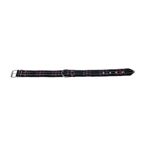 Coleira cachorro nylon preta tamanho nº. 6 40 cm a 54 cm