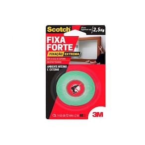 Fita Dupla Face 3M Fixa Forte Extreme 12Mmx2M