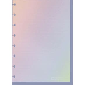 Caderno Inteligente Refil A5 Rainbow 120G 30 Folhas
