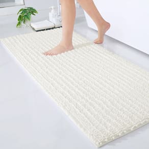 Tapete de banho Arotive Luxury Chenille Extra Macio Absorvente 60x24cm