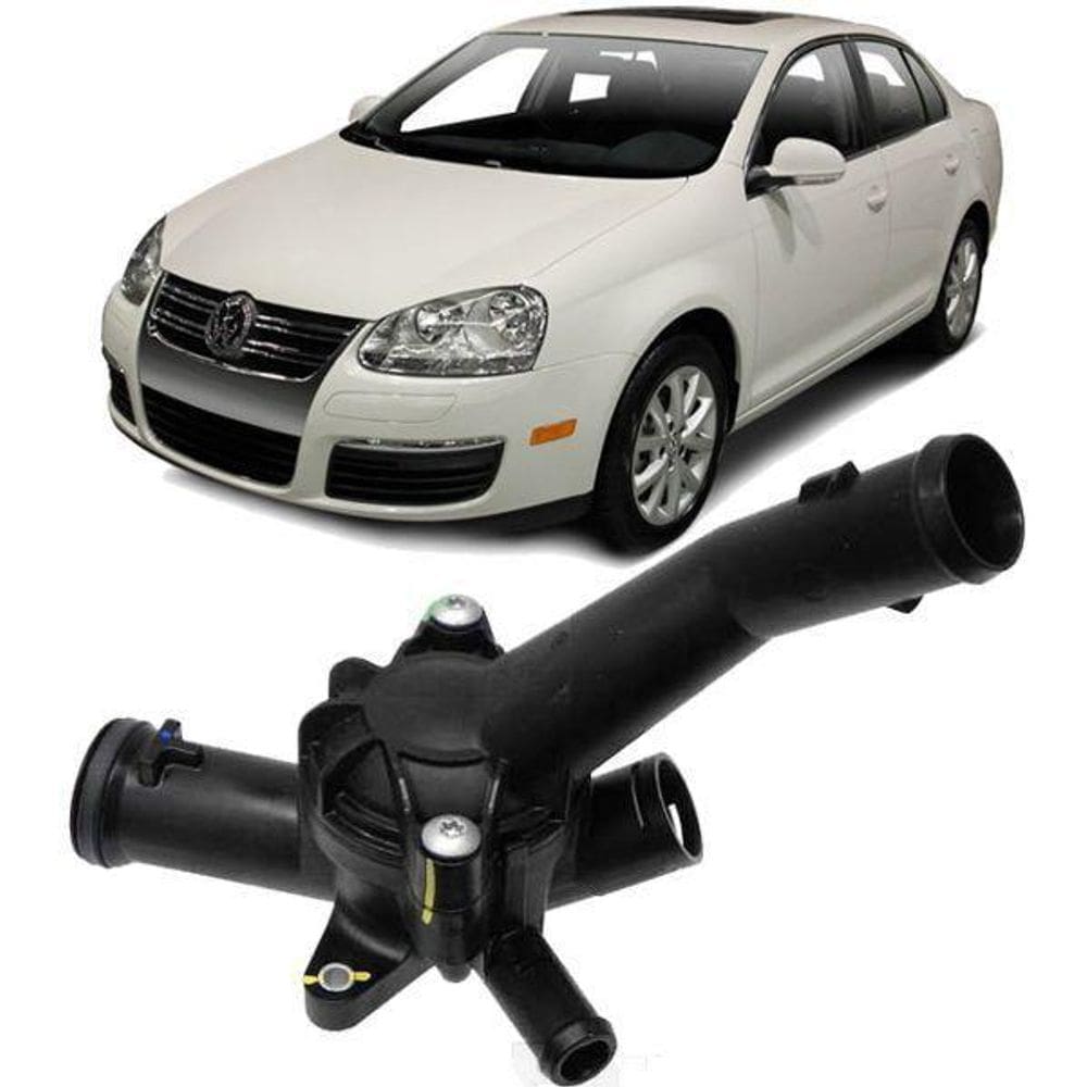 Valvula Termostatica Com Carcaça Jetta 2.5 20V De 2006 2010