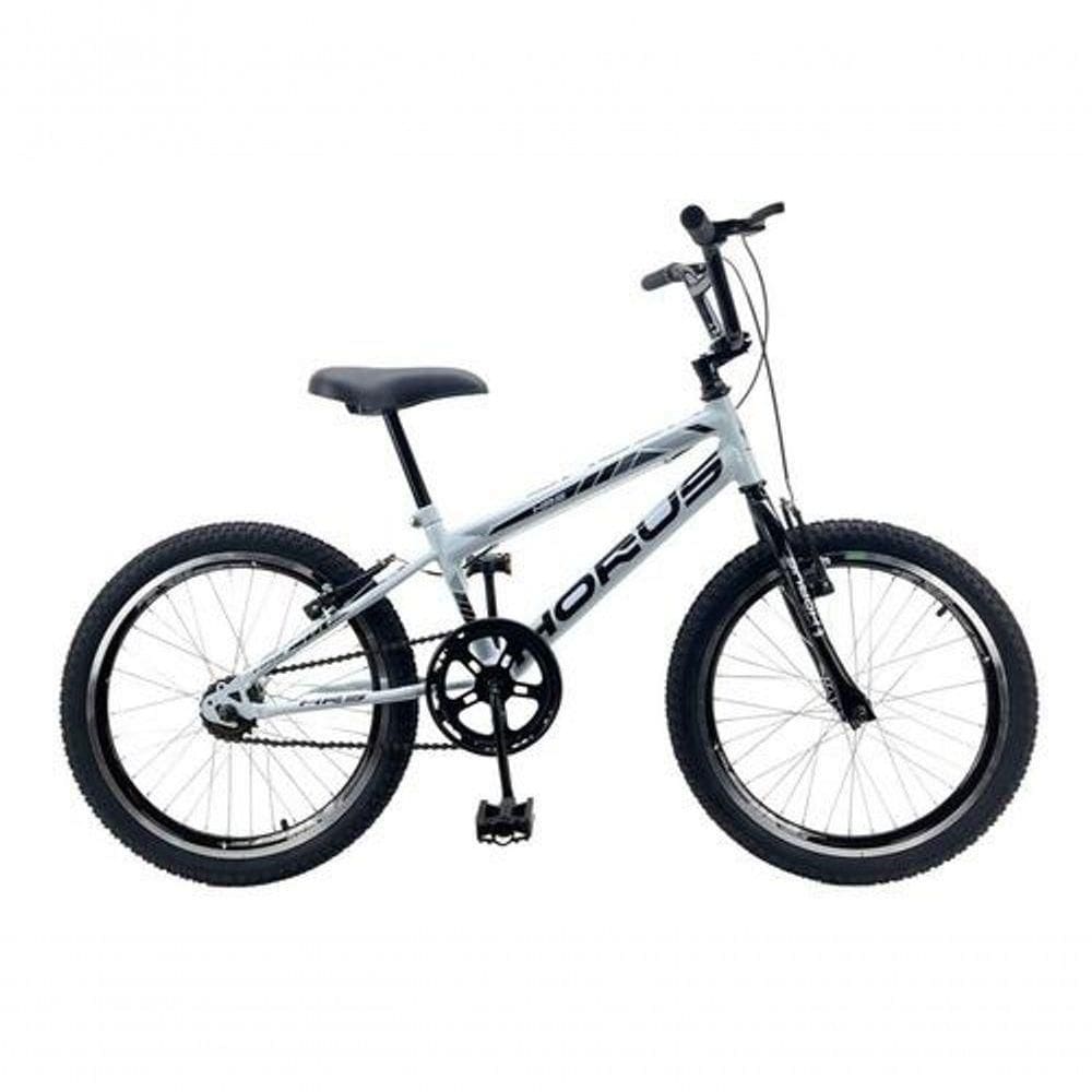 Bicicleta Infantil Aro 20 Bmx + Rodinha Lateral Branco