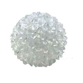 Globo 100 Lâmpadas Pisca Pisca Luz Led Flor Branco Natal