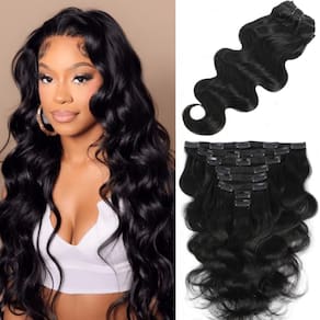 Extensões de cabelo Clip In LUMIERE Body Wave 120g 20 polegadas