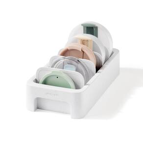 Suporte de tampa de garrafa YouCopia StoraID para cozinha branco
