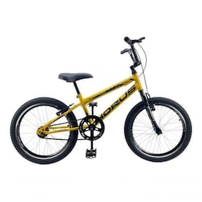 Bicicleta Infantil Aro 20 Bmx Route Bike Amarelo