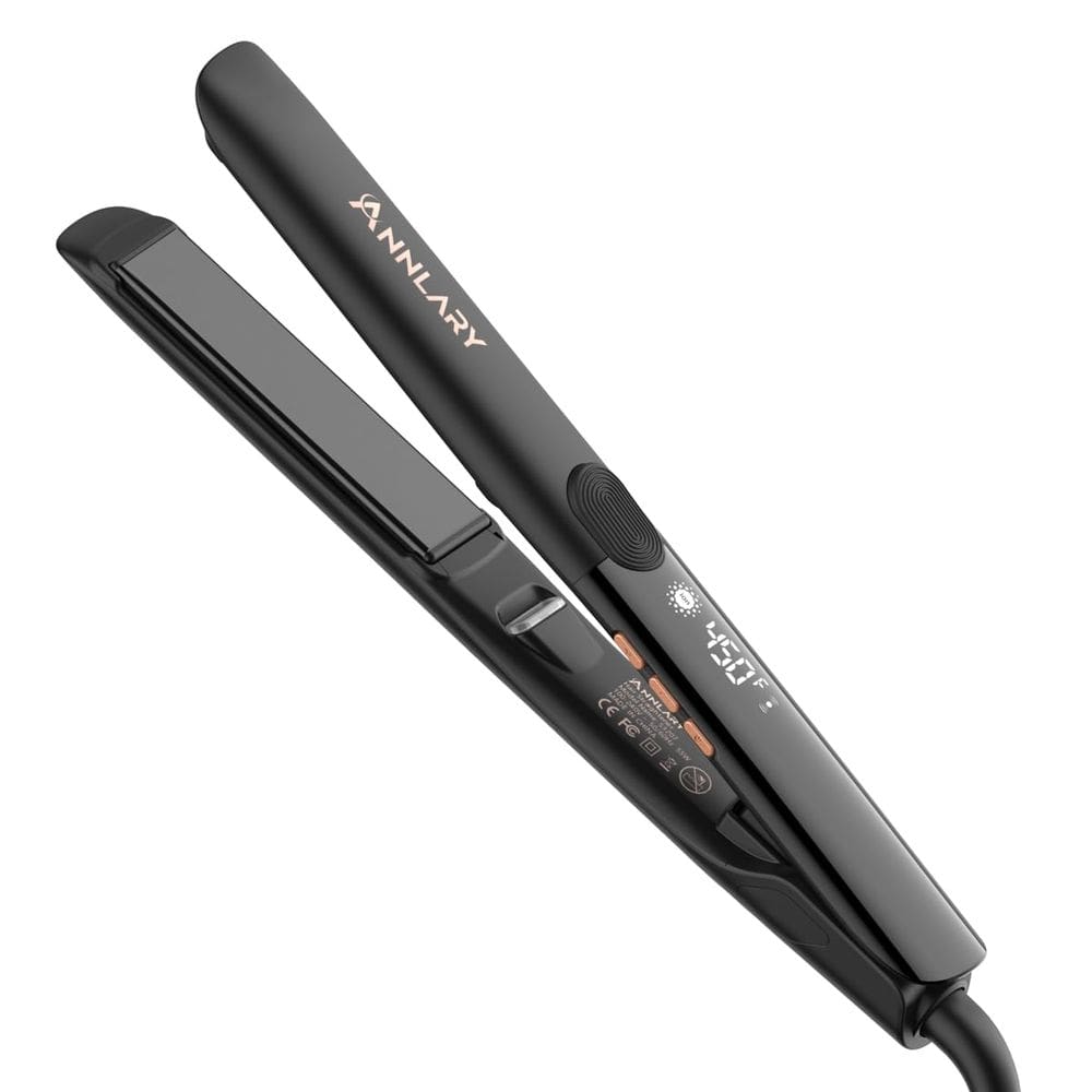Alisador de cabelo ANNLARY Professional Titanium Plate 2,5 cm