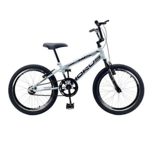 Bicicleta Infantil Aro 20 Mtb Force + Rodinha Lateral Branco