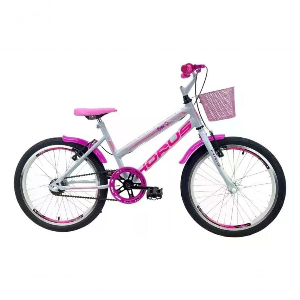 Bicicleta Infantil Aro 20 Feminina - Route Bike Branco