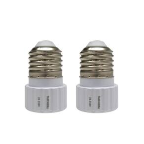 Soquete Adaptador Taschibra De Lâmpada E27 Para G9 Kit 2 Pç