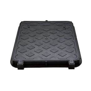 Tampa De Pvc Para Esgoto Gordura Elétrica 30X30Cm Articulada