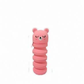 Estojo Retrátil Divertido Personagens Silicone Escola