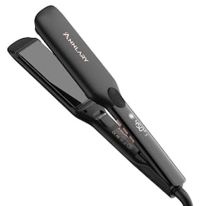 Alisador de cabelo ANNLARY Titanium Plate de 1,75 polegadas