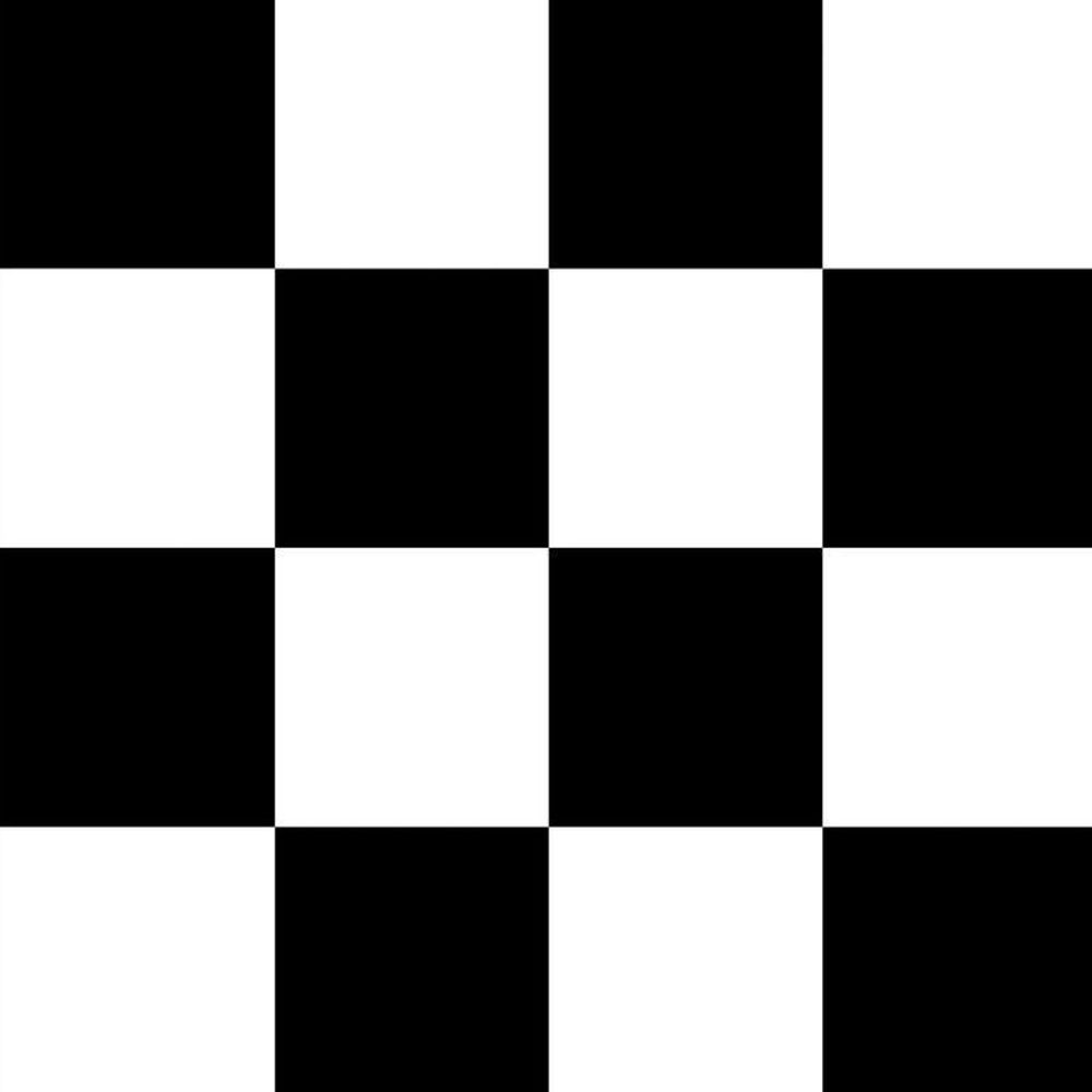 Papel De Parede Xadrez Preto E Branco Adesivo Sala Quarto