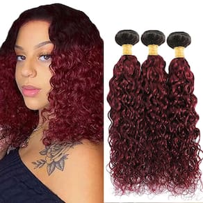 Pacotes de cabelo DiexRlamx 99J Water Wave 30cm 35cm 40cm 300g