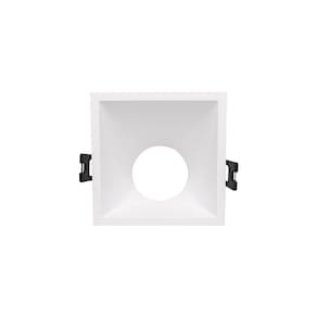 Spot De Embutir Angular Taschibra Piazza Mr16 Gu10 Quadrado Bivolt Branco 15090378