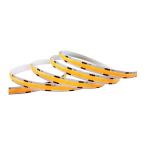 Fita De Led Astraled Cob Com 5 Metros Alto Irc 92 11w 12v 3000k Luz Amarela Ft-5918