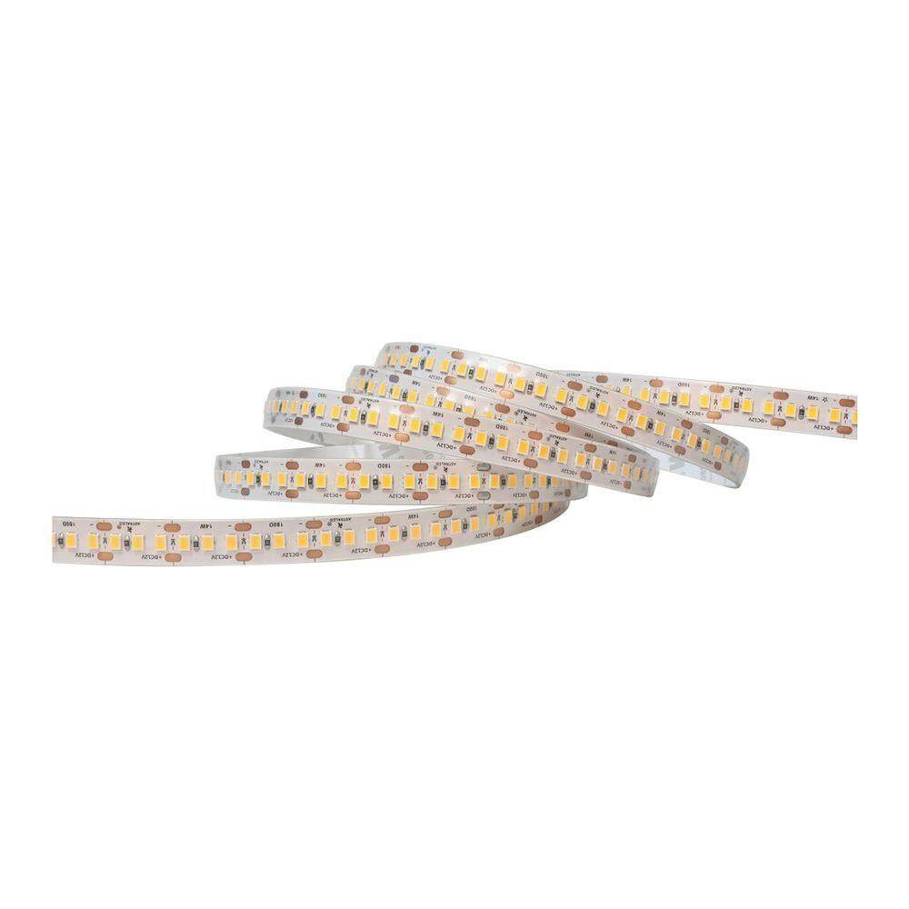 Fita De Led Astraled Com 5 Metros Ip65 14w 12v 3000k Luz Amarela Ft-5996
